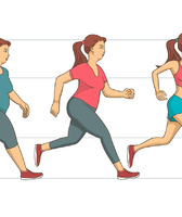 坐班OL1分鐘瘦腿操