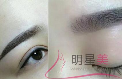 紋眉怎么洗臉不掉色