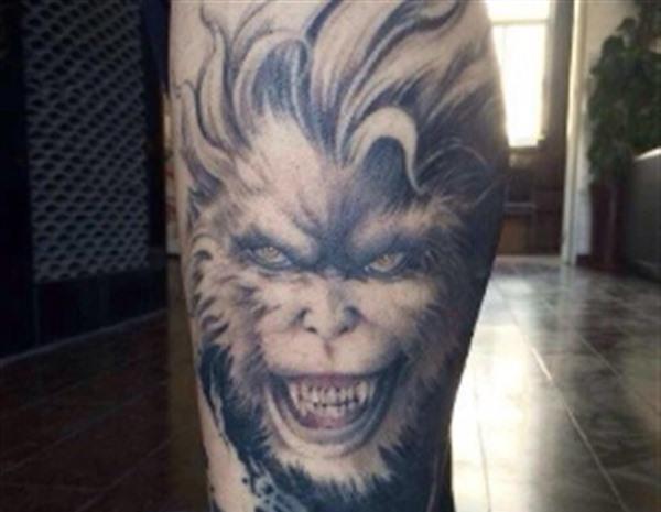 小腿紋身怎么洗